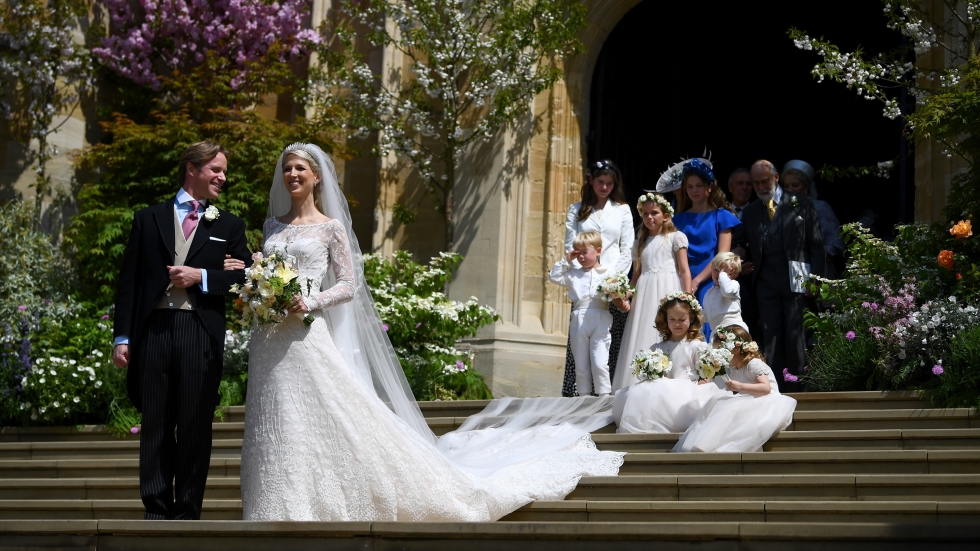 Княгиня Мириам присъства на най-бляскавата кралска сватба за годината – вижте роклята й