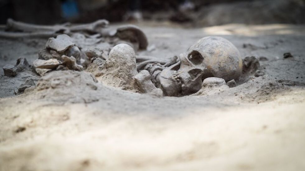 Скелет на около 7 000 години откриха в "Слатина" (СНИМКИ)