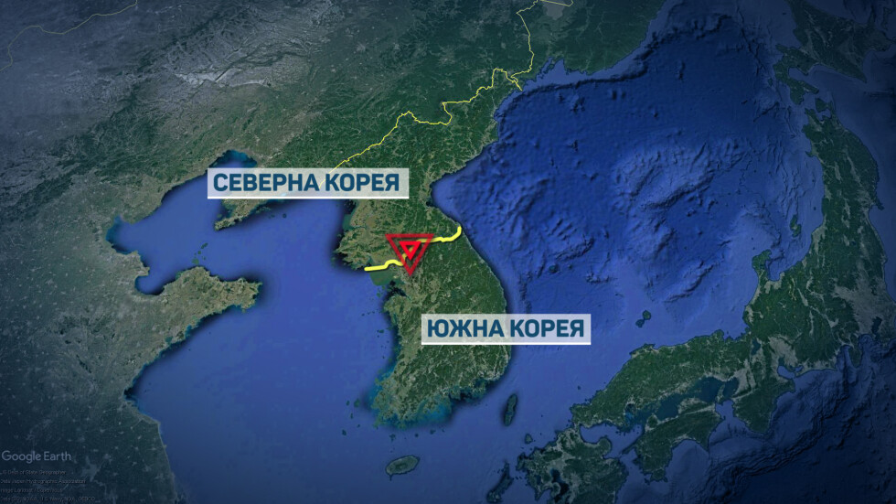 Обстрел край демитализираната зона между Северна и Южна Корея