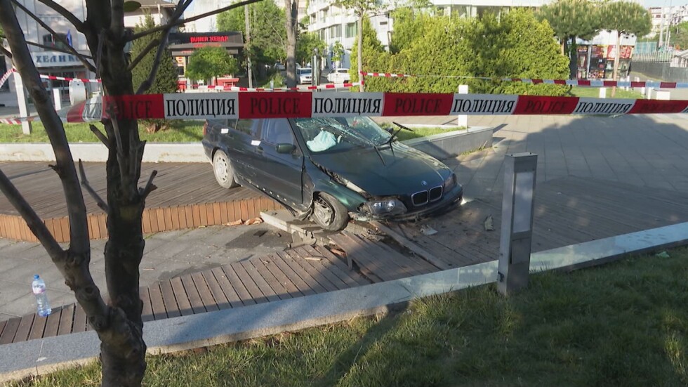 След гонката с полицията в Бургас: Три обвинения за шофьора на автомобила