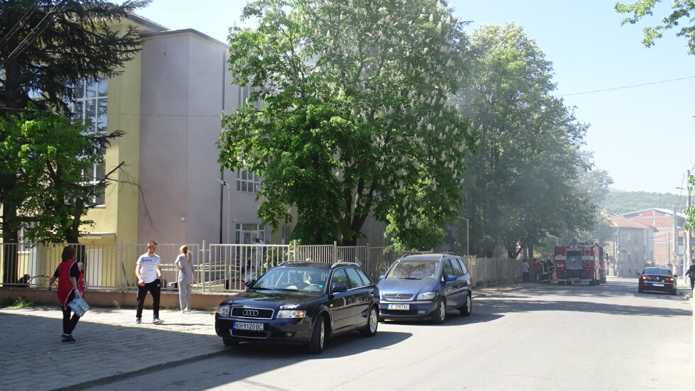 Пожар в старчески дом в Благоевград