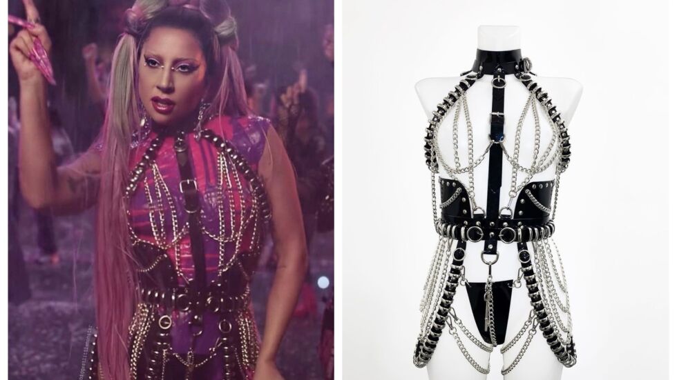 Лейди Гага облече костюм на българския дизайнер Живомир Домусчиев за новия си клип