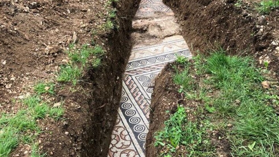 Намериха древноримска мозайка под лозе в Италия