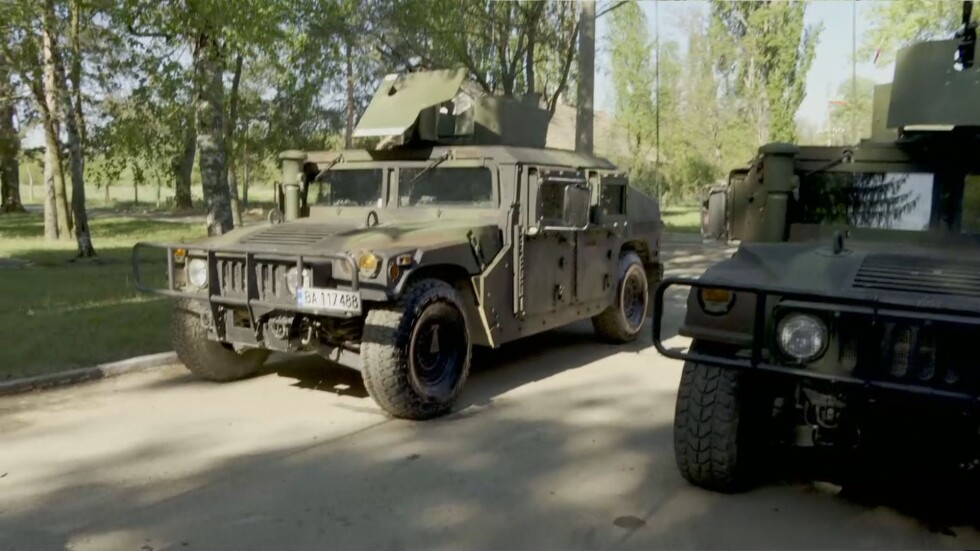 Демонстрация на машините на Сухопътните войски в Казанлък