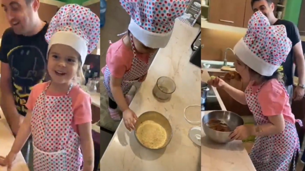 Шеф Бобче – дъщерята на Мартин от MasterChef е бъдещ кулинарен талант