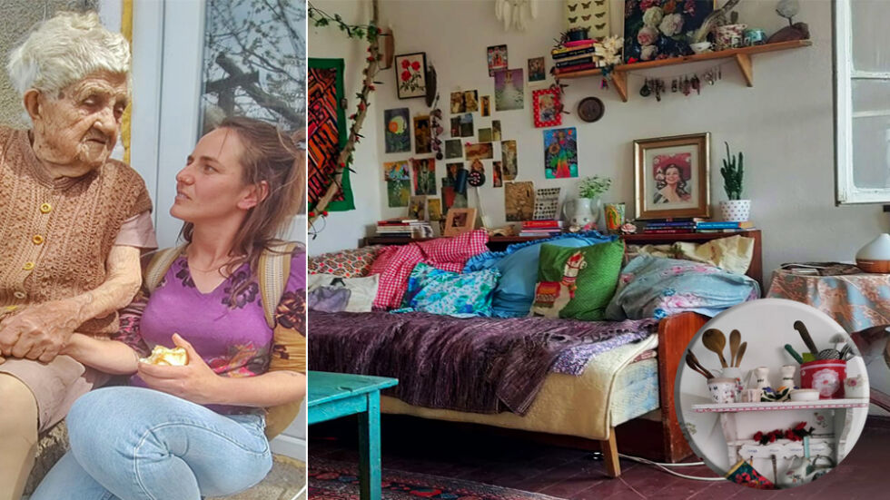 35 вещи с Фрида Кало и дърва от обора: как Джули от Белгия обнови стара българска къща 