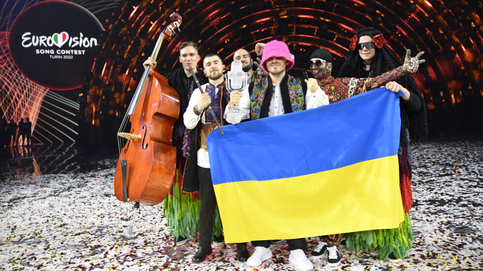 Украинската група "Оркестър Калуш" спечели "Евровизия" 2022 (СНИМКИ + ВИДЕО)