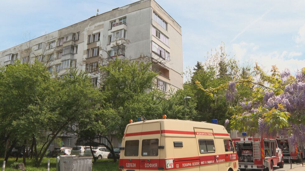Възрастна жена загина в пожар в жилищен блок в София