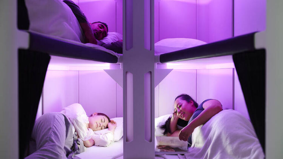 Авиокомпания пуска спална кабина в икономична класа