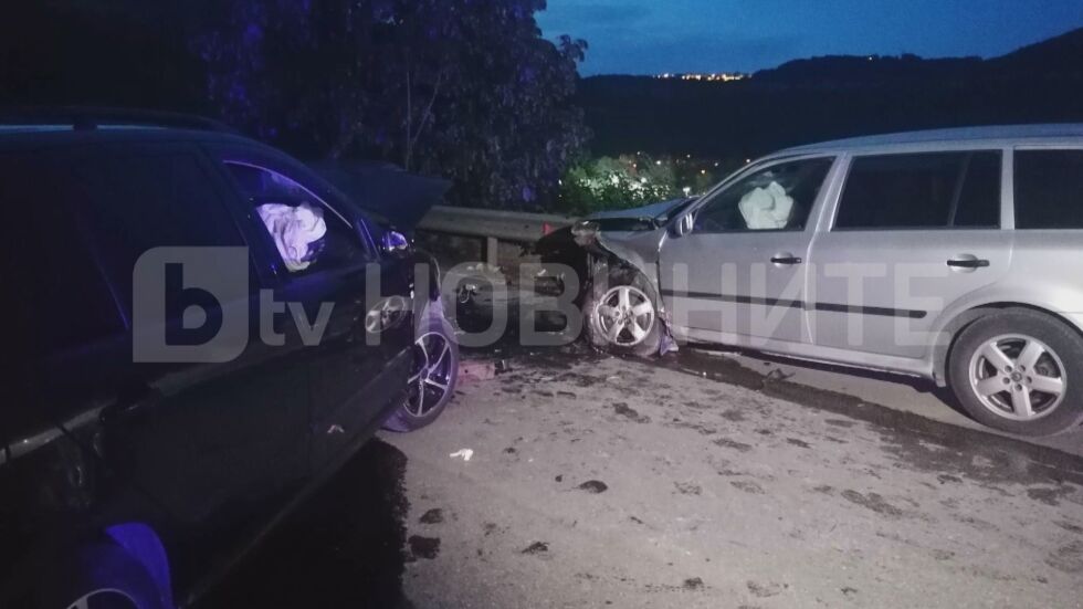 Катастрофа с пострадали жена и две деца на пътя Велико Търново – Горна Оряховица