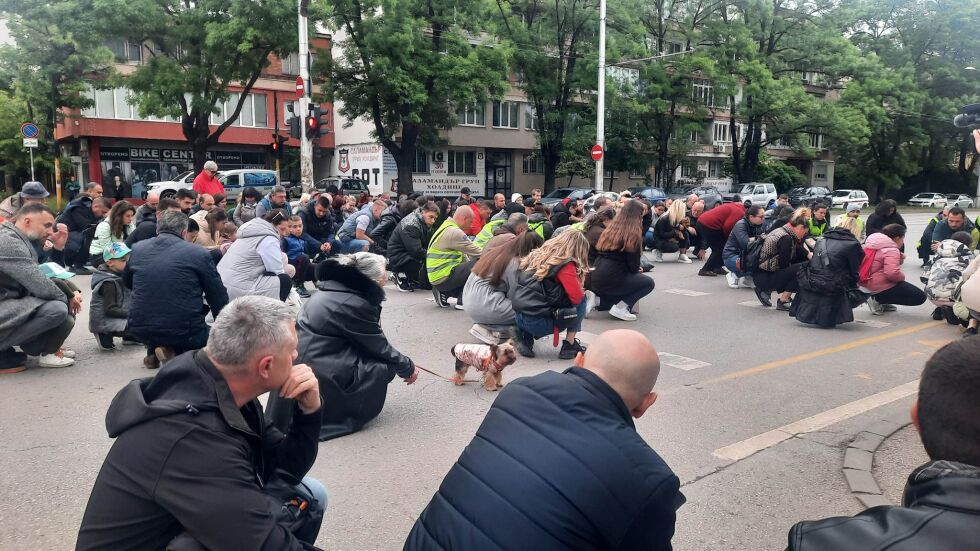Шести ден на протести след катастрофата на бул. "Сливница"