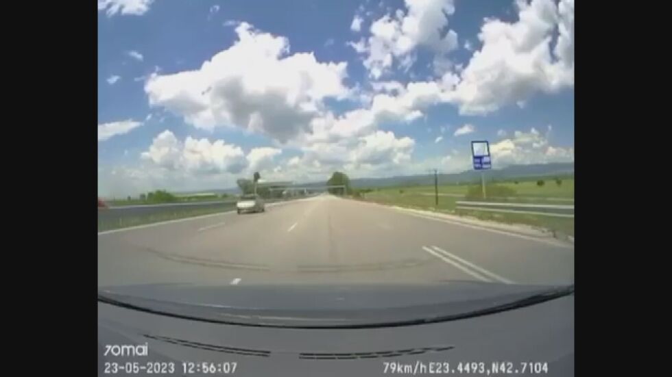 Поредно шофиране в насрещното: Заснеха възрастен мъж на "Околовръстния път"