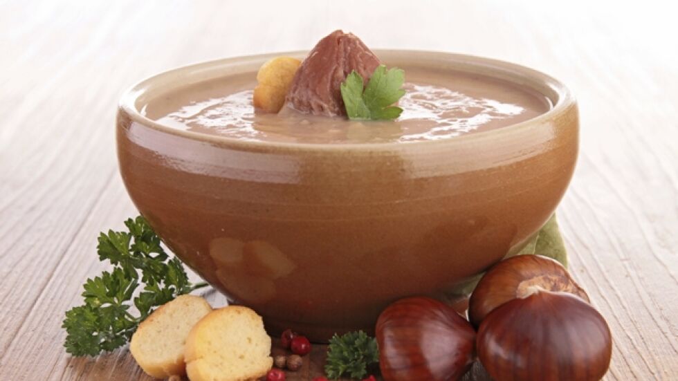 Постни рецепти на деня - 25 ноември 2014: Супа от кестени