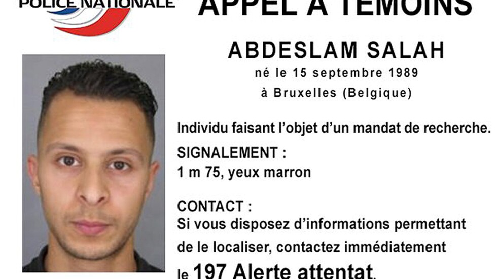 Салах Абдеслам се укрива край Брюксел, твърдят негови приятели