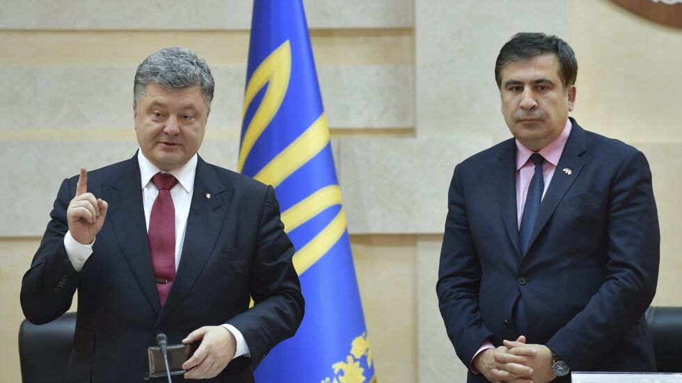 Михаил Саакашвили подаде оставка от украинския си пост, отчаян от корупцията