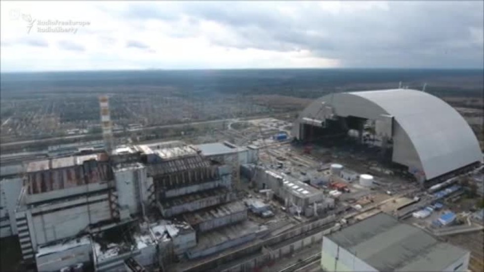 Вътре в новия саркофаг на "Чернобил" (ВИДЕО)