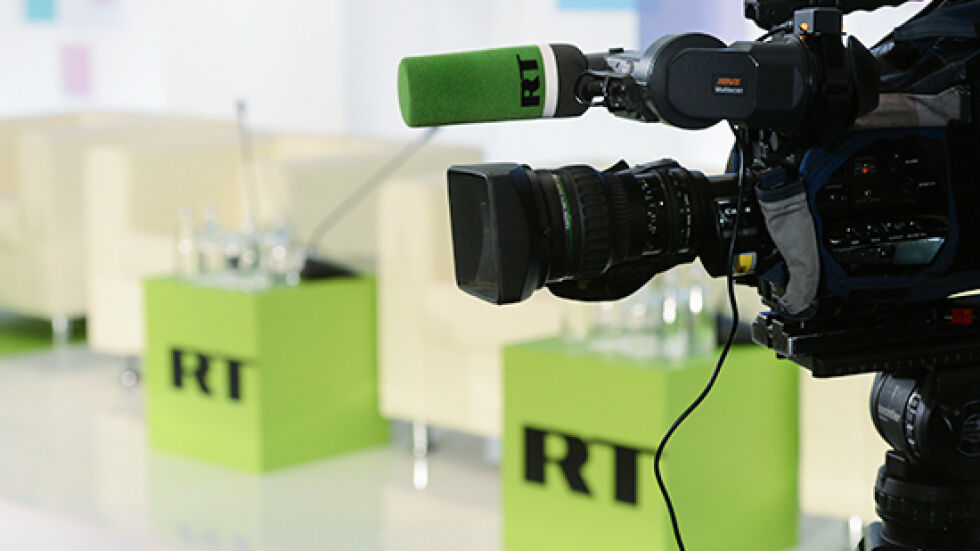 Руската телевизия РТ се регистрира като чуждестранен агент в САЩ 