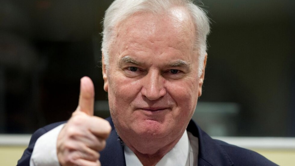 Окончателно: Доживотна присъда за Ратко Младич