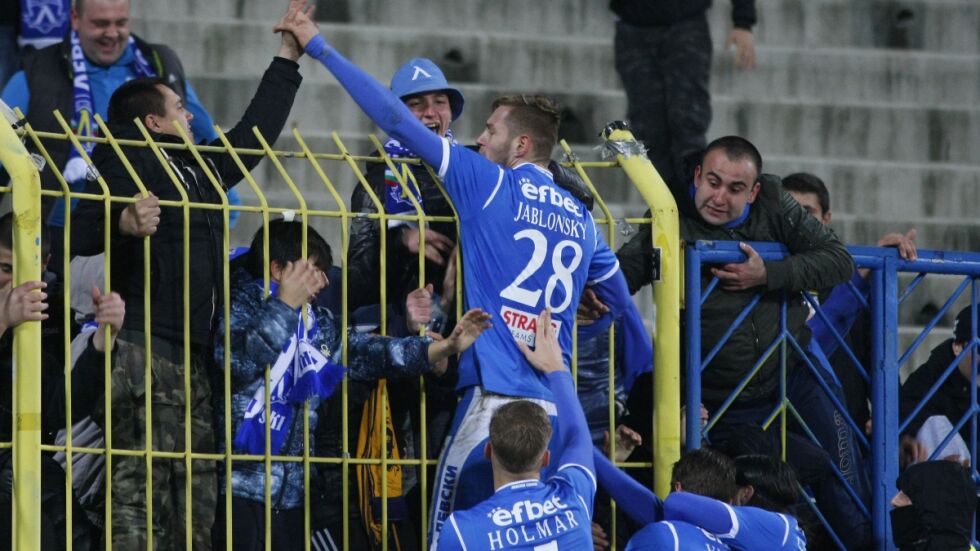 Гол с ръка донесе трите точки на "Левски" срещу "Верея"