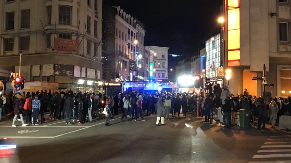 Отново безредици в Брюксел, полицията задържа над 70 души (СНИМКИ, ВИДЕО)