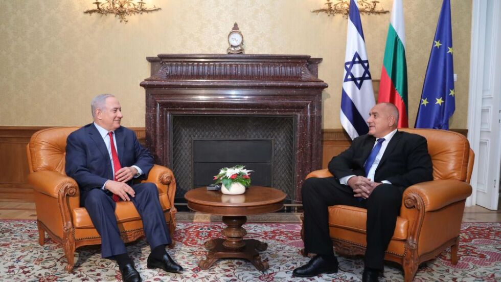 Борисов посрещна Нетаняху  в резиденция „Евксиноград“
