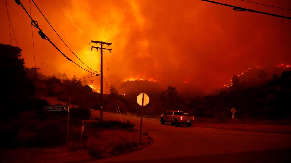 Огнен ад в Калифорния (ГАЛЕРИЯ)