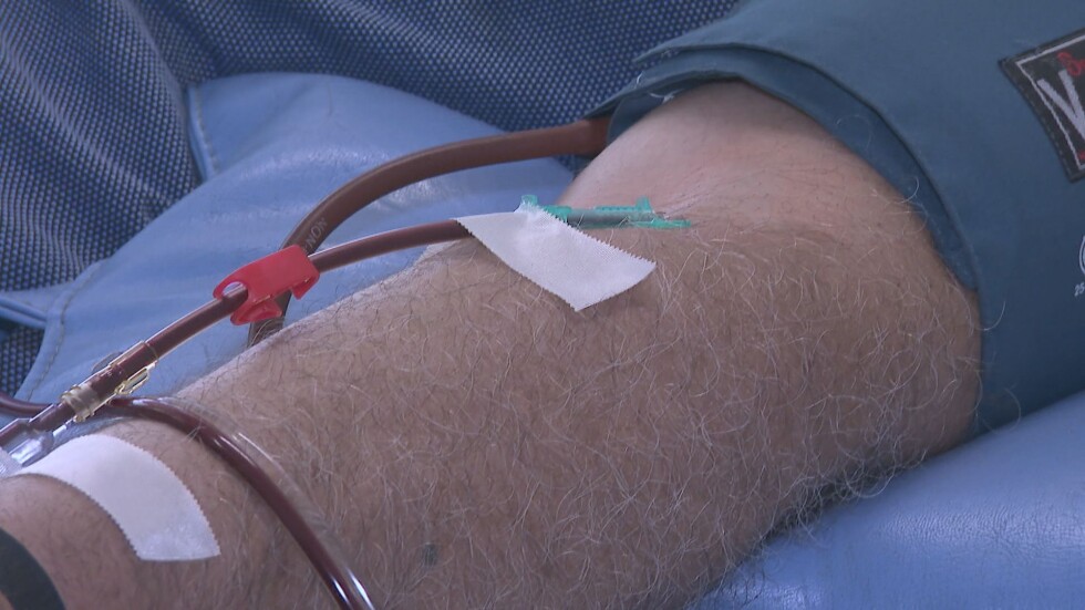 Как протича процедурата по даряване на кръвна плазма във ВМА