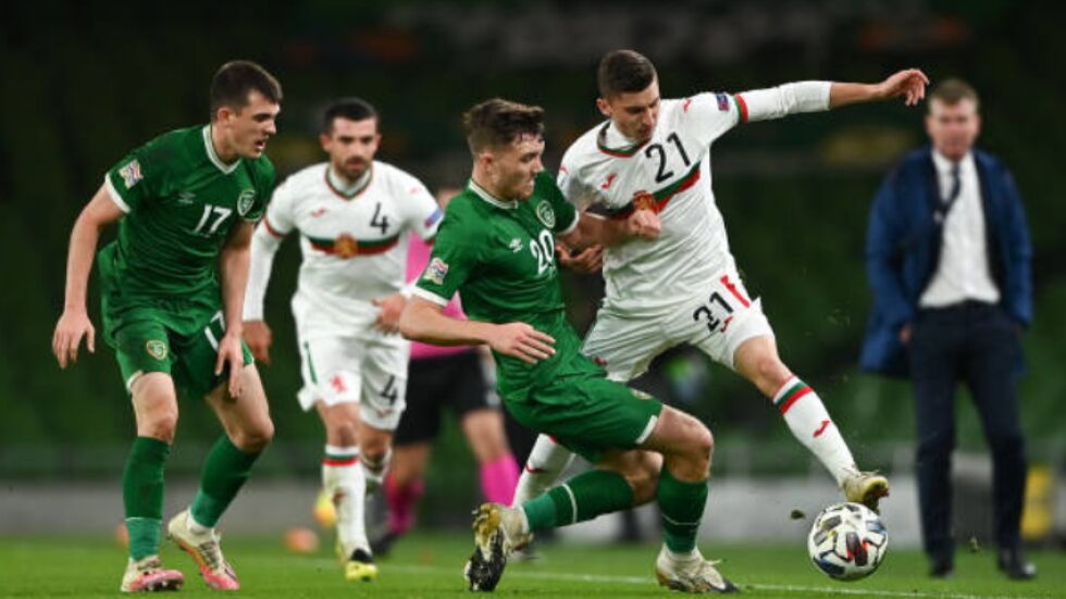 0:0 с Ирландия върна "лъвовете" в трета дивизия на Лигата на нациите