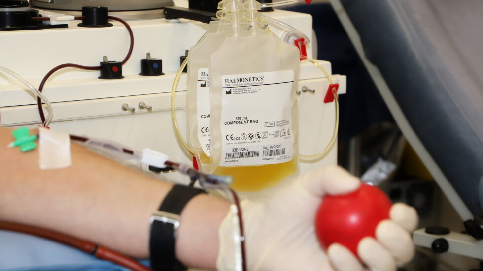 В Бургас ще събират кръв от преболедували, за да я преработват за плазма в Стара Загора