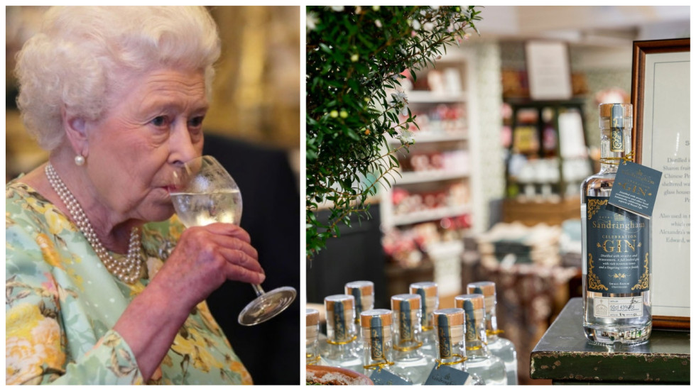 Имение на кралица Елизабет пусна марка джин, направен с хвойна от собствената й градина