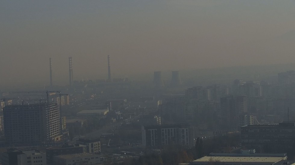 София на второ място в света по замърсяване на въздуха тази събота