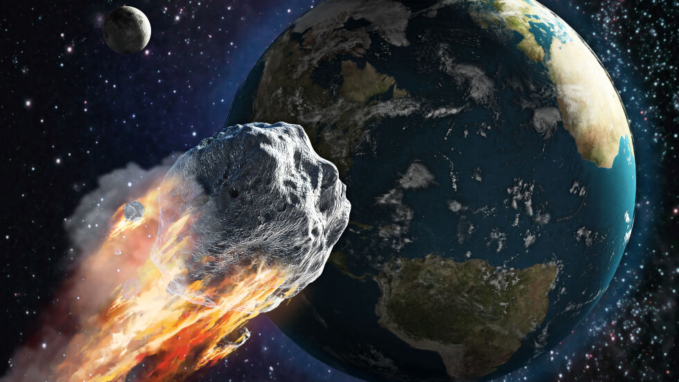 Астероид с размерите на пътнически самолет ще премине покрай Земята