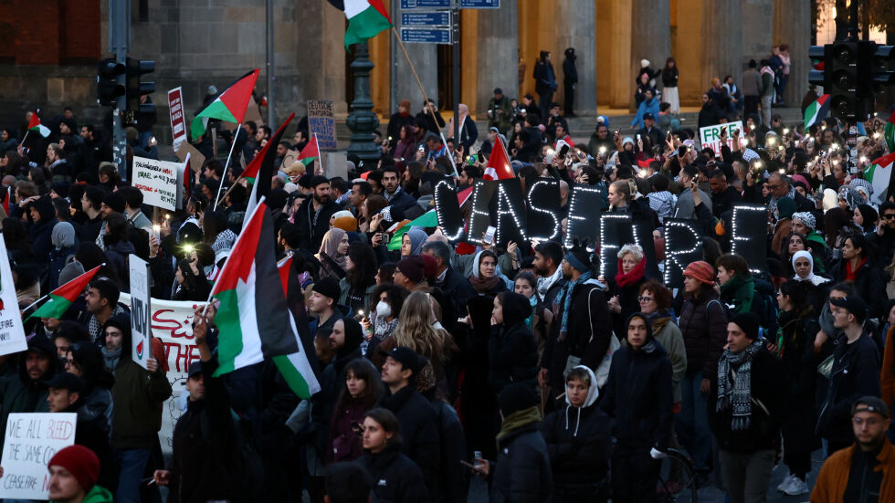 Вълна от протести в подкрепа на палестинците в Европа и отвъд Океана