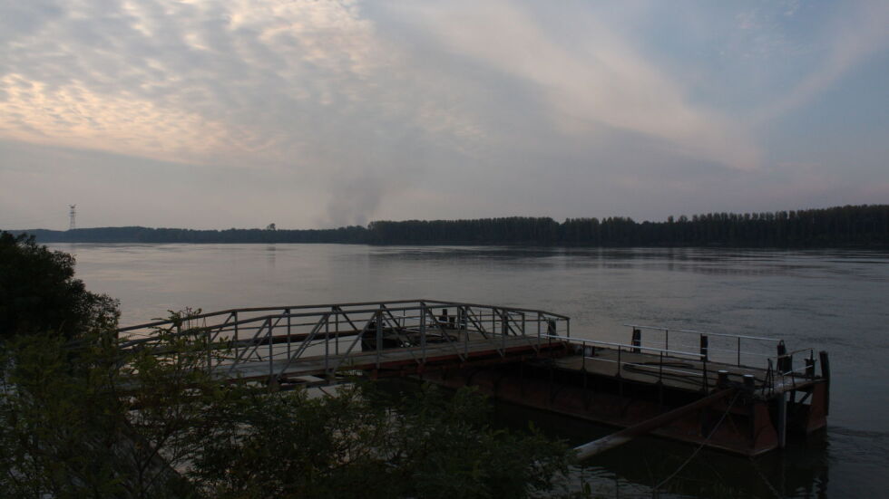 Критично ниски нива на р. Дунав в българския участък