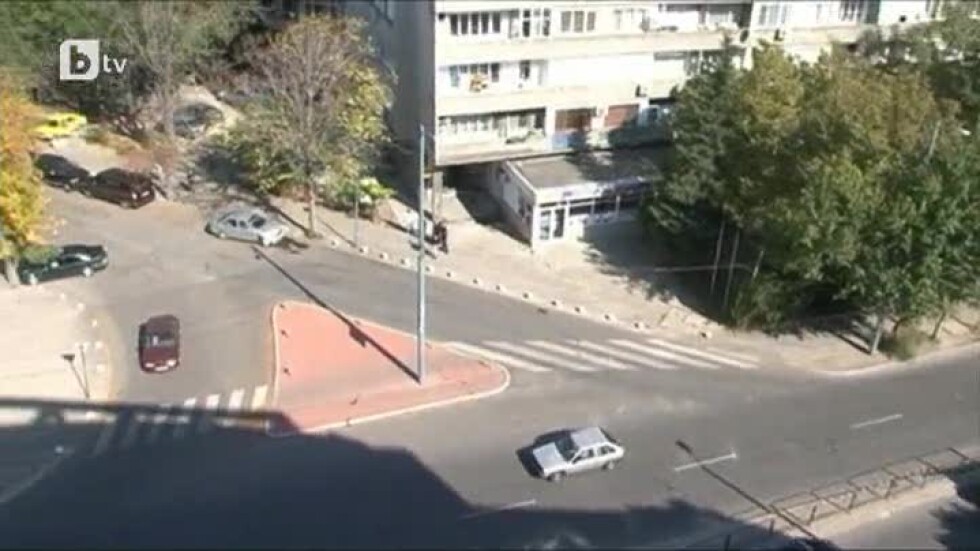 Автогонка в центъра на Пловдив като от екшън филм