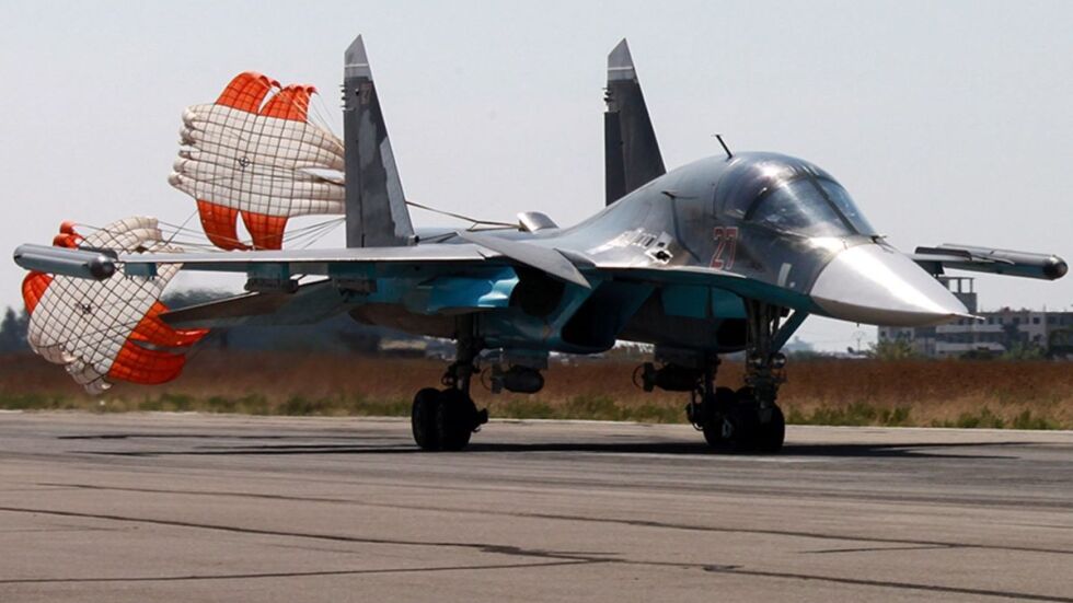 Разбилият се руски изтребител е правил тестов полет след ремонт