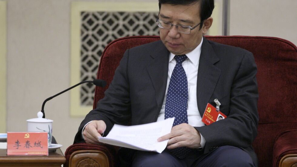 Започна пореден процес за корупция срещу висш китайски ръководител
