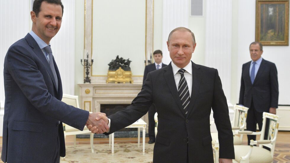 Путин и Асад преговаряха в Москва снощи (ВИДЕО)