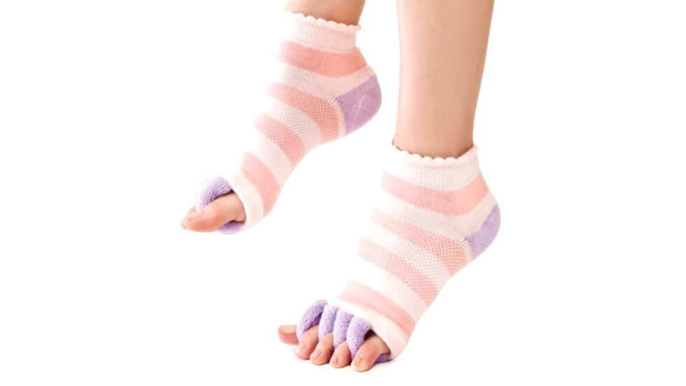 Чорапите за пръсти на краката