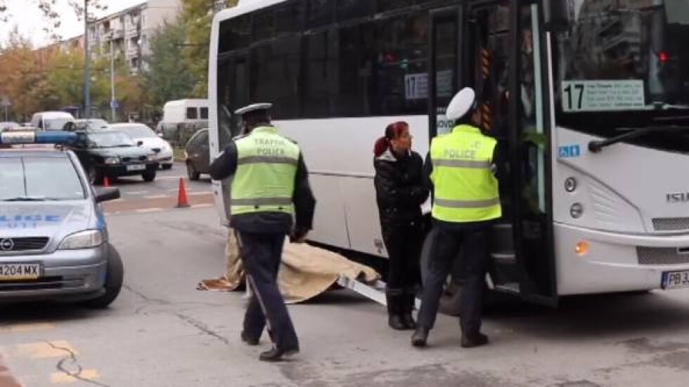 Автобус уби жена на кръстовище в Пловдив