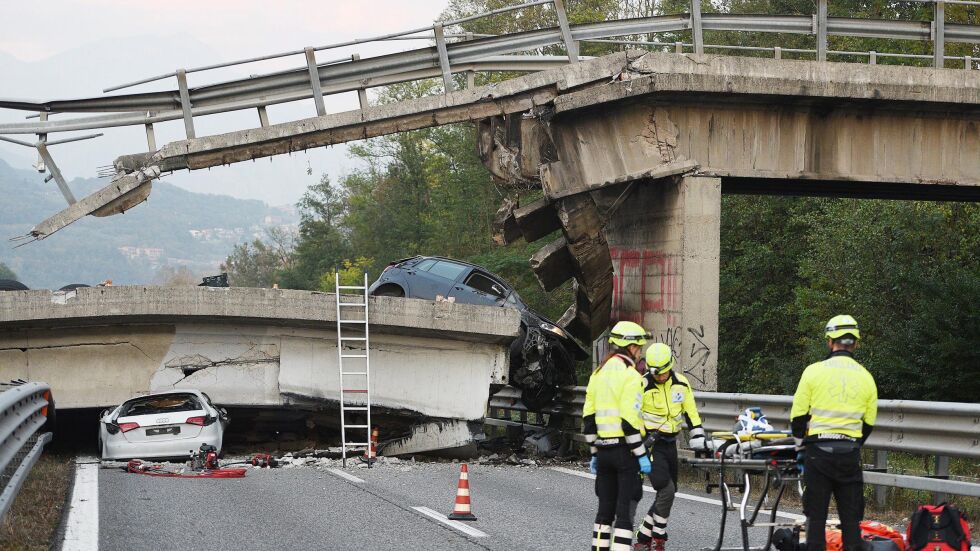 Българин е пострадал при срутването на магистрален мост в Италия (СНИМКИ И ВИДЕО)