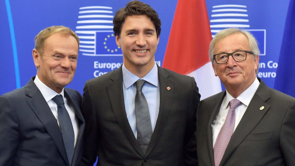 ЕС и Канада подписаха двустранното търговско споразумение СЕТА