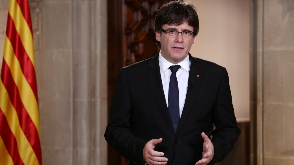 Карлес Пучдемон не даде ясен отговор независима ли е Каталуния