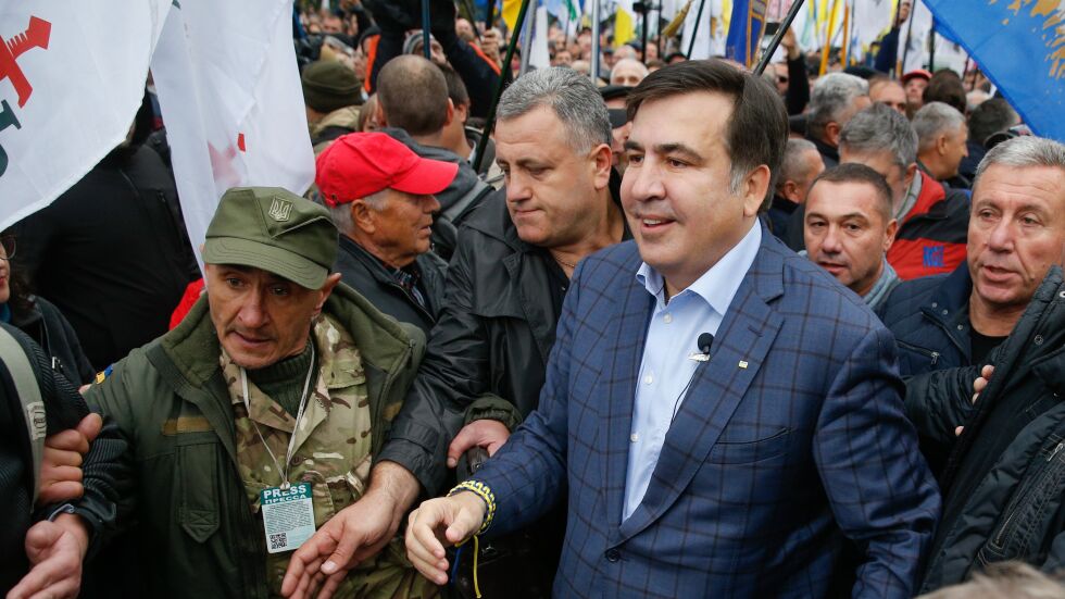 Украински депутат: Зад протестите в Киев стои Саакашвили