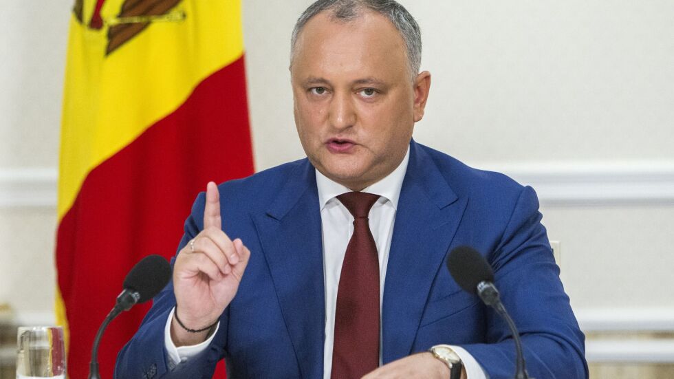 Конституционният съд на Молдова отстрани президента Игор Додон
