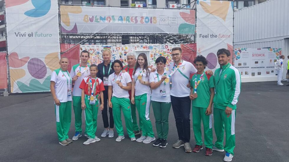 10 медала за българите на младежките олимпийски игри