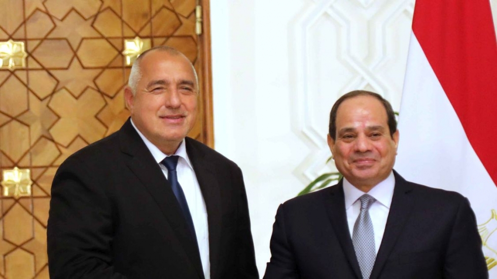 Борисов обсъди бежанската криза с президента на Египет