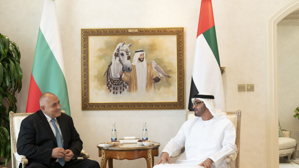 Бойко Борисов и престолонаследникът на Абу Даби обсъдиха емиратски инвестиции у нас