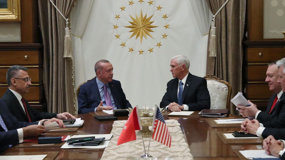 Турция и САЩ се договориха за прекратяване на огъня в Сирия