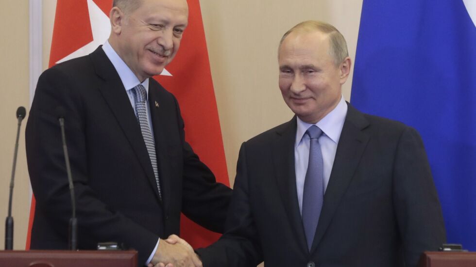 Путин след срещата си с Ердоган: Постигнахме съдбоносни решения за Сирия